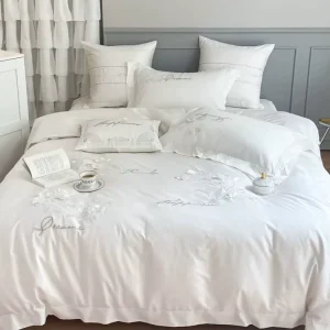 Egyptian Cotton Bedding Set Home Textile Bed Sheet Pillowcase & Duvet Cover Sets