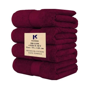 Egyptian Plush White 100% Genuine Cotton Shower Tools Comfortable Towel Luxury Hotel Bath Set