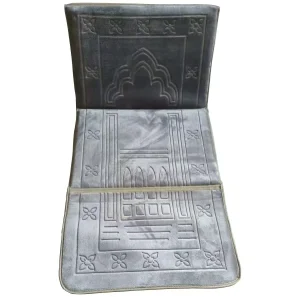 Eid Ramadan Gift Islamic Prayer Rug Sejadah Travel Muslim Prayer Mat with Backrest