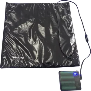 Electric Blanket 5V 7.4V 12V 3-Ranking Temperature Control Heated Carpet Rug With Power Bank