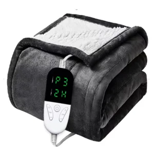 Electric Blanket Heated Throw Home Office Use Double Side Extra Soft Heated Throw for Winter