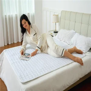 Electric Blanket Heated Under Blanket with Full Mattress Coverage Mattress Pad Topper