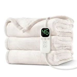 Electric Heated Blanket Double Layer Sherpa Fleece Throw Blanket Fast Heating Controller OEM ODM Factory Supplier