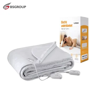 Electric Heated Blanket Washable Winter Household Use LED Indicator Dual Zones Control Heating Mattress Pad Underblanket