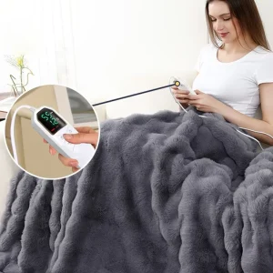 Electric Heating Blanket High Quality Flannel Fleece Extra Large Electric Blanket for Winter