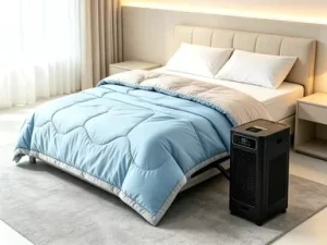 Electric Power Source Cooling Quilt