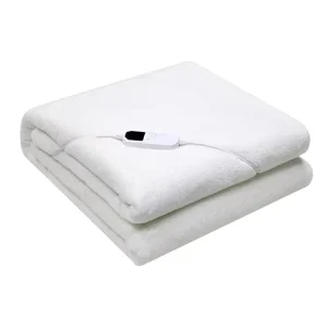 Electric Quilted Heated King Size Blanket Temperature Controlled Portable and Wearable for Winter for Home