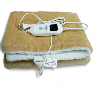 Electric Throw Blanket Flannel Fleece Carbon Fiber Heating Machine Washable Heated Blanket Wearable Portable Temperature