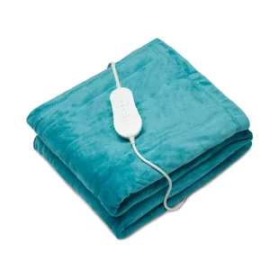 Electric Throw Blanket Heated Electric Blanket With 6 Heat Setting