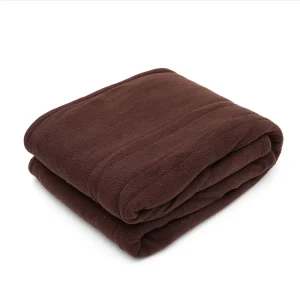 Electric Throw Blanket with Intelligent Constant Temperature Soft Machine Washable Modern Design for Home Office Use