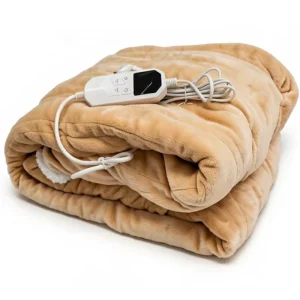 Electric Winter Flannel Heated Wearable Blanket Foot Pocket Sleeves 8 Heat Settings Machine Washable Overheat Protection for