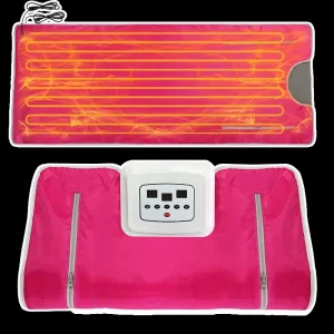 Electronic Sauna Blanket for Detoxification Heated Spa Equipment Home Relaxation Adjustable Temperature Sauna Slimming Blanket