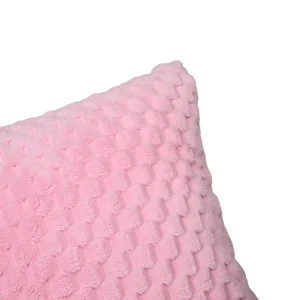 Elegant Light Luxury Hex Plaid Cushion Shell Fluffy Ultra Soft Skin Friendly Removable Washable Decor Sofa Throw Pillow Cover