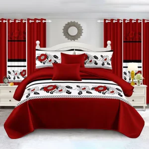 Elegant Luxury Bedding Set 12 Pcs King Size Bed Sheets With Pillowcases and Curtains for Bedroom Manufacturer Bulk