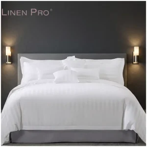 Eliya Woven Cotton 4-Piece Bedding Set 400TC 100% Cotton Modern Luxury Design All-Season Bedspread & Coverlet Set