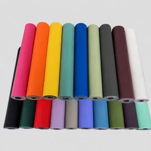 Elliptical Arc shaped Coconut Silk High Solid Frosted Pu Natural Rubber Yoga Mat 4mm Thick Anti Slip Wear resistant Dirt