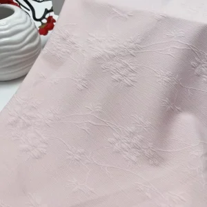 Embossed Bubble Jacquard Dress Fabric for Womens Shirts Dresses and Kidswear