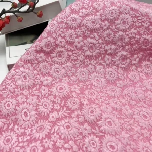 Embossed Bubble Jacquard Fabric for Qipao Dress Skirt and Womenswear
