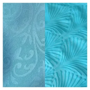 Embossed Polyester Fabric Elegant Decorative Pattern for Pillowcase