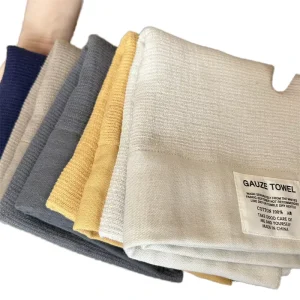 Embroidered Logo Cotton Bath Towels Tub Mats Solid Color Antimicrobial Quick Dry 300 499 GSM Soft Skin Home Use Square