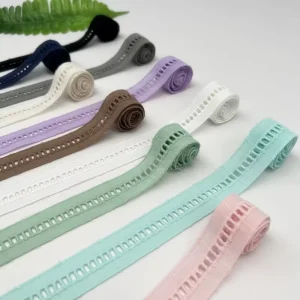 Embroidered Polyester Nylon Lace Clothing Accessories for Home Decoration and Doll Skirts 2.5cm Width Lead Time Support