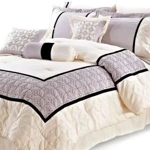 Embroidery Lace Eco Friendly Polyester All Season Classic Comforter Sets for Home & Hotels Custom Queen King