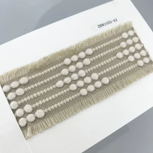 Embroidery Ribbon Curtain Tape Sewing Lace Accessories Trimming Decor for Home Furnishing