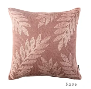 Embroidery Throw Pillow Customizable Wheat Pattern Cushion Cover for Home Sofa Living Room
