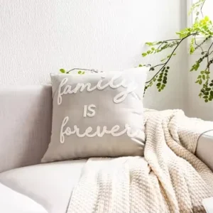 Embroidery Throw Pillow European and American Style Comfortable Home Decoration Cotton Cushion Covers