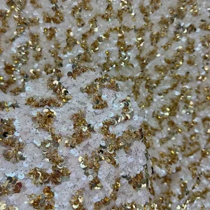 Encryption Sequin Fabric Bead Fabric Embroidery Lace Fabric
