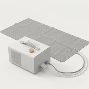 Energy Efficient 2-in-1 Bed Cooling Heating Pad Waterproof Washable Mattress Topper Digital Control 24-Hour Timer for Home