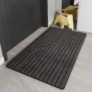 Entrance Door Mat Doormat Non slip Home Doorway Living Room and Kitchen Floor Mat Absorbent Oil absorbing Carpet Can Be Cut