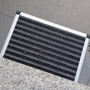 Entrance Outdoor Carpet Dust Remove Hotel Flooring System European Style Aluminum Doormat Outdoor Entrance Metal Door Mat