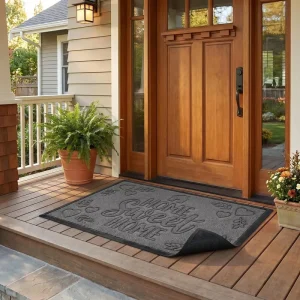 Entryway Doormat Durable and Stain Resistant Household Dust Removing Mat No Washing Required