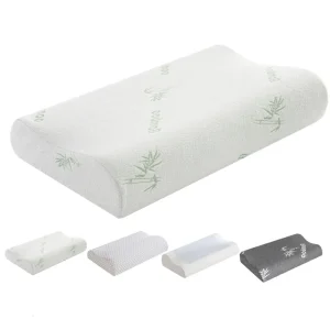 Ergonomic Anti Snoring Almohadas Orthopedic Cervical Memory Foam Pillows for Sleeping Comfortable