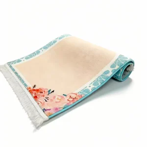 Ergonomic Foam Prayer Mat Knee Pain Relief Elderly Friendly Soft Polyester Focus During Prayer Perfect Ramadan Gift