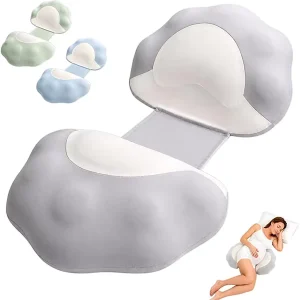 Ergonomic Memory Foam Compressible Wedge Maternity Body Pregnancy Pillows