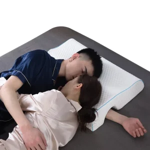 Ergonomic Memory Foam Cuddle Pillow Anti Pressure Bed Memory Foam Gel Pillow Cube Arm Couple Bed Pillows