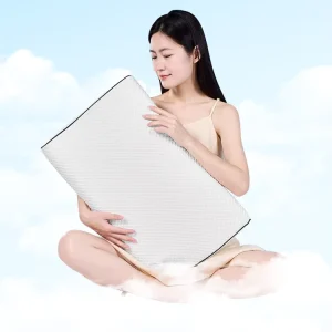 Ergonomic Memory Foam Neck Cervical Pillow Polyester Cotton Cover Washable Modern Design Bedding Use Deep Sleep Customizable