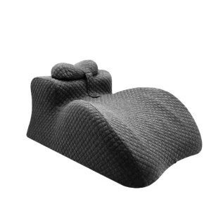 Ergonomic Memory Foam Pillow Multi Functional Bed Pillow for Reading Napping with Removable Washable Cover