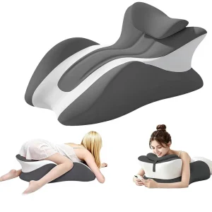 Ergonomic Space Memory Foam Wedge Pillow Couples Back Pain Support Comfortable Bed Reading Cushion Multi functional