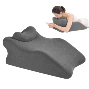 Ergonomic Wedge Memory Foam Pillow for Acid Reflux Relief Reading Bedside Adjustable Support Orthopedic Back Neck Pain