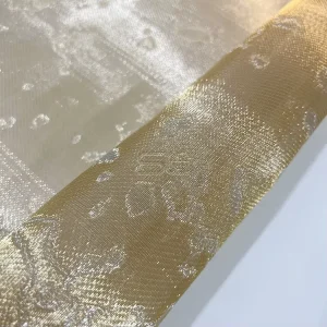 Etched Pattern Metal Fabric for Detailed Artistic Screens and Cultural Motif Displays