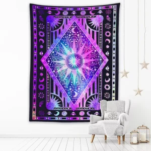 European American Bohemian Series Abstract Picnic Mat Tapestry Home Hanging Decoration Cross Border Totem Wall Tapestries