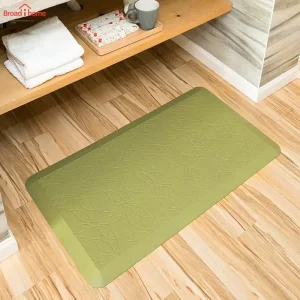 European American Modern Style Thickened Pu Carpet Floor Mats Non Slip Door Pet and Bathroom Kitchen Mats for Household Use