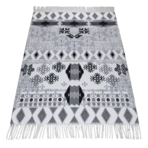 European American Style Soft Warm Polyester Blankets Plain Woven Throws for Home Picnic Hospital Use Solid Pattern Winter Style