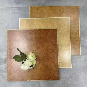 European Classical Matte Ceramic Floor Tiles 600x600mm Non-Slip Moisture-Proof Wear-Resistant for Bedroom Balcony Living Room