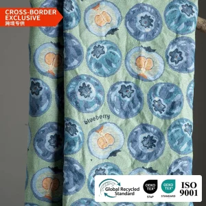 European Market Jacquard Fabric Custom Print EU Compliant Low MOQ Supply
