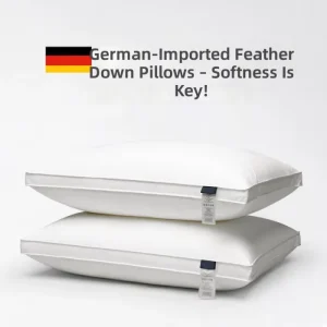 European Standard 3D Gusset Down Alternative Pillow 100% Cotton Shell Hotel Quality Pillow