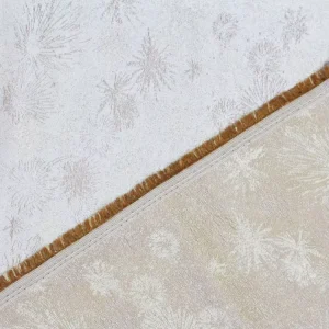 European Style Luxury Floral 100 Polyester Jacquard Fabric for Curtain